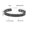 Women's Gun Black Magnetic Health Bracelet