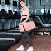 Gym Bag for Women and Men; Waterproof Duffel Bag Shoes Compartment; Lightweight Carry- Hard Rock Health